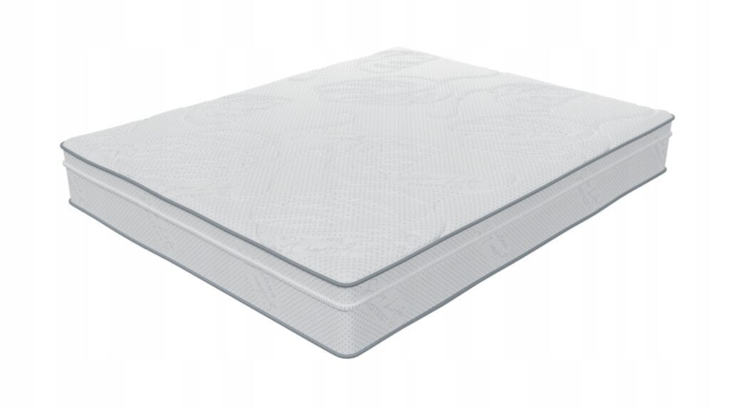 Materac piankowy STABILNY 9 stref SOGNO 24cm pokrowiec Silver Life