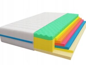 Materac piankowy masujący FASMAX – H3/H4, 20 cm