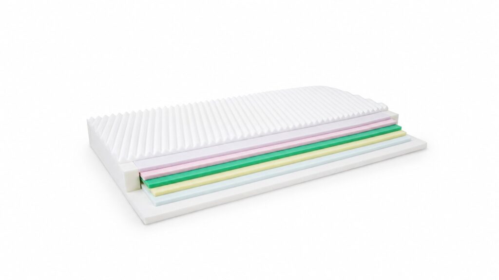 Materac piankowy masujący FASMAX – H3/H4, 20 cm